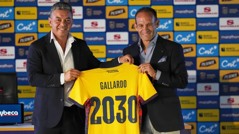 Marcelo Gallardo es presentado como nuevo DT de Ecuador y revela su objetivo: “Dar el salto de calidad”
