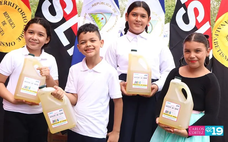 MINED garantiza la tercera distribución de la merienda escolar 2026