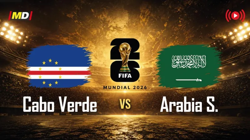 Cabo Verde - Arabia Saudí, en directo