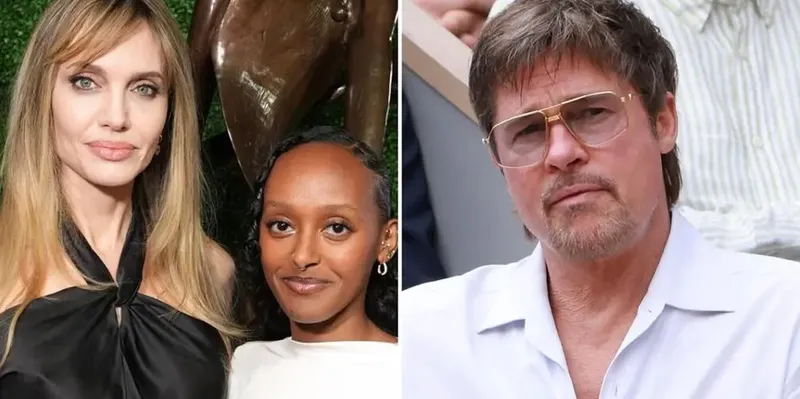 Zahara, hija de Angelina y Brad Pitt, solicita eliminar el apellido de su padre