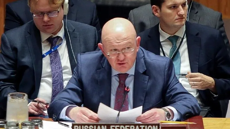 Ataque contra el colegio en Lugansk "es un crimen de guerra", denuncia el enviado ruso ante la ONU