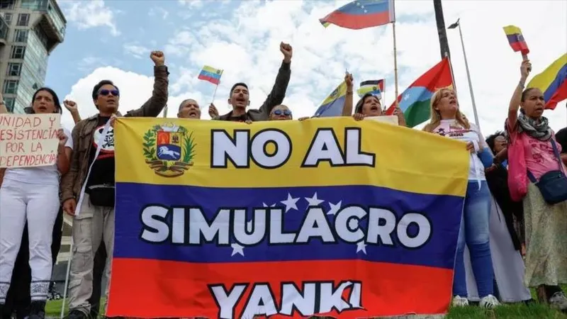 “Que se vayan de América Latina”: Caracas rechaza simulacro estadounidense
