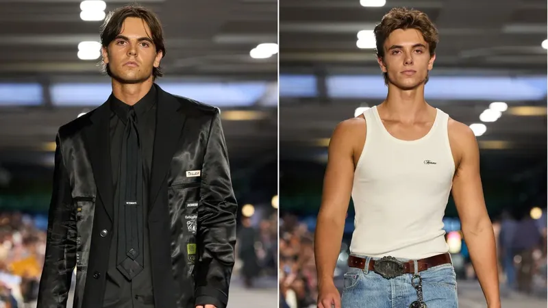 Los hijos de Britney Spears debutan como modelos en la pasarela de Vetements en París