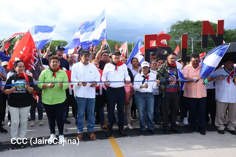 Inauguran carretera Juigalpa-Empalme Aguazarca en Chontales