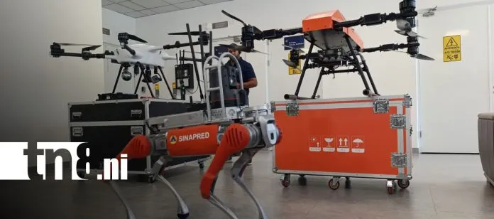 Un perro robot y una flota de drones: la tecnología que sorprende en el...