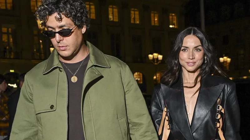 Ana de Armas y Beto Montenegro ya no esconden su amor y lo hacen oficial en una salida pública en París