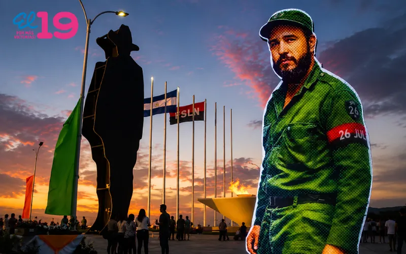 Monumento del Comandante Fidel Castro será instalado en la Loma de Tiscapa