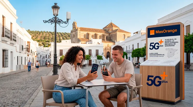 Ya no es el 5G normal: la revolucionaria red móvil de MasOrange que acaba de llegar a más ciudades españolas