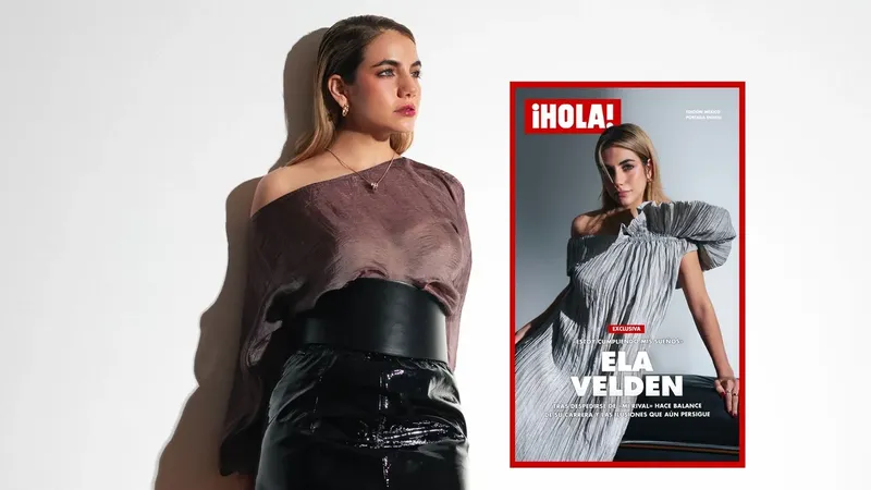Ela Velden hace un balance de su carrera: 'Estoy cumpliendo mis sueños'