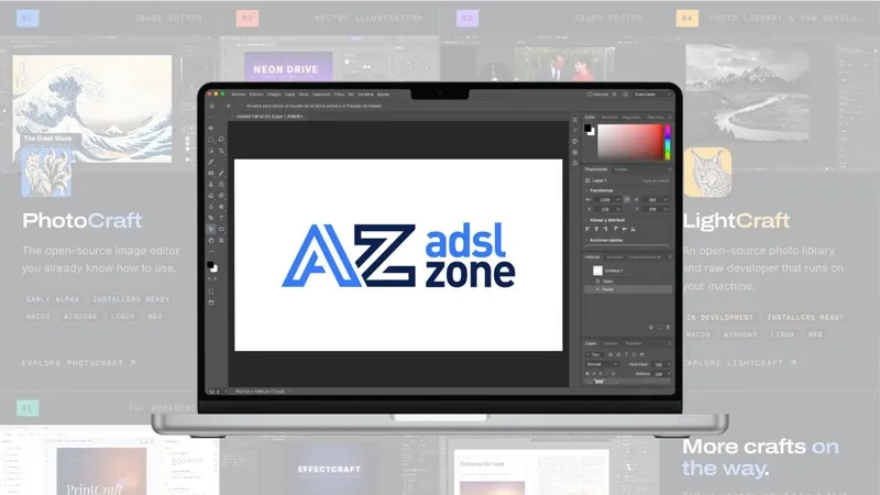 ArtCraft: el proyecto que usa la IA de Claude para crear siete alternativas gratuitas a Photoshop y Premiere