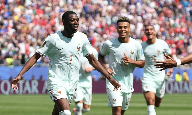 Francia vence 4-1 a Noruega y avanza invicta a la siguiente ronda