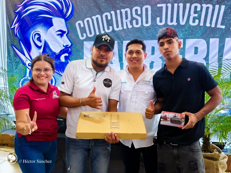 Ministerio de la Juventud realiza Concurso Juvenil de Barbería en Chinandega