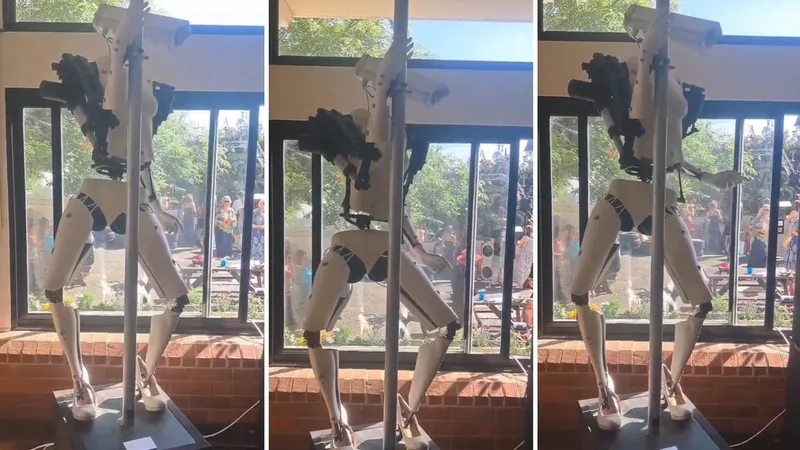 Ni las bailarinas se salvan: Robot humanoide aprende a hacer estriptis en una barra (VIDEO)