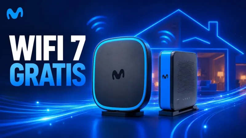 Movistar cambia su fibra desde julio: Router WiFi 7 gratis para todos y nuevo amplificador