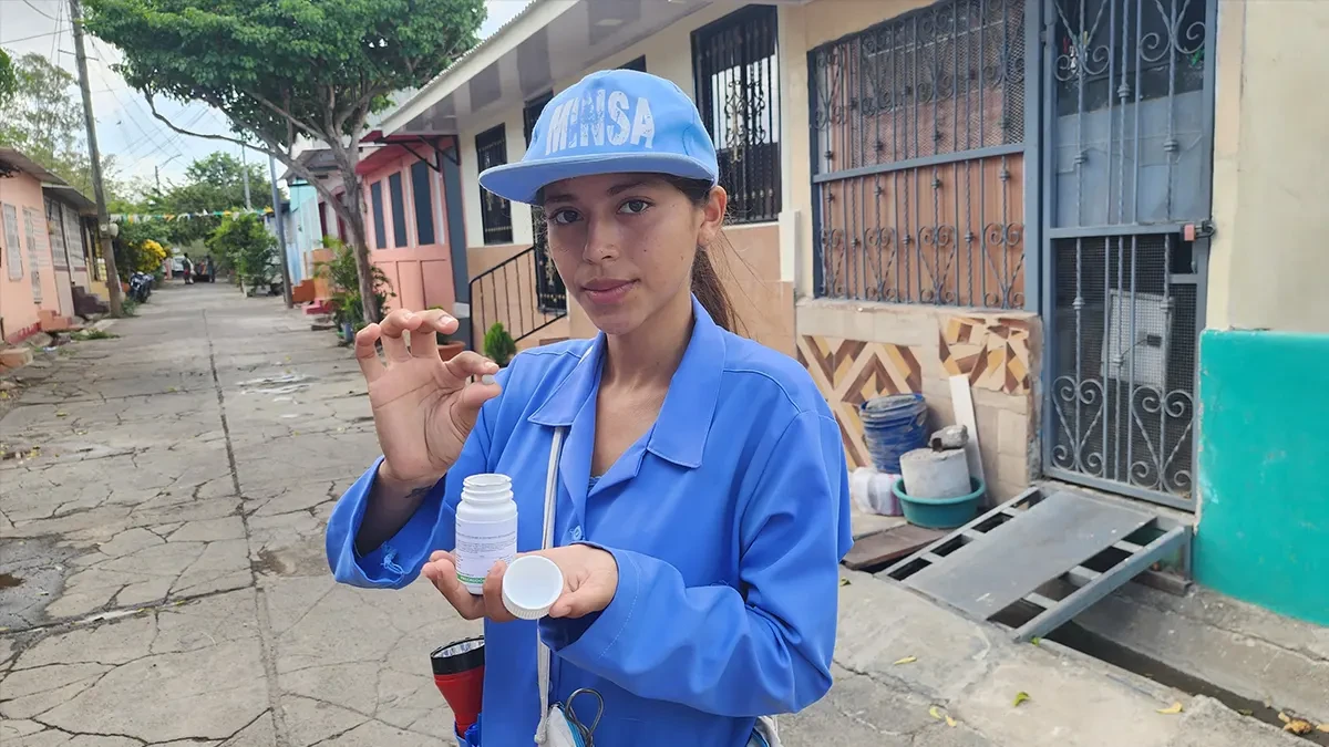 MINSA protege familias del barrio Villa Progreso en Managua de enfermedades transmitidas por zancudos