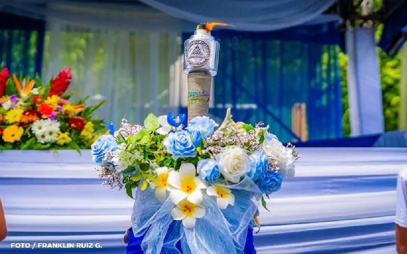 Antorcha de la Independencia llegará a Nicaragua este 12 de septiembre