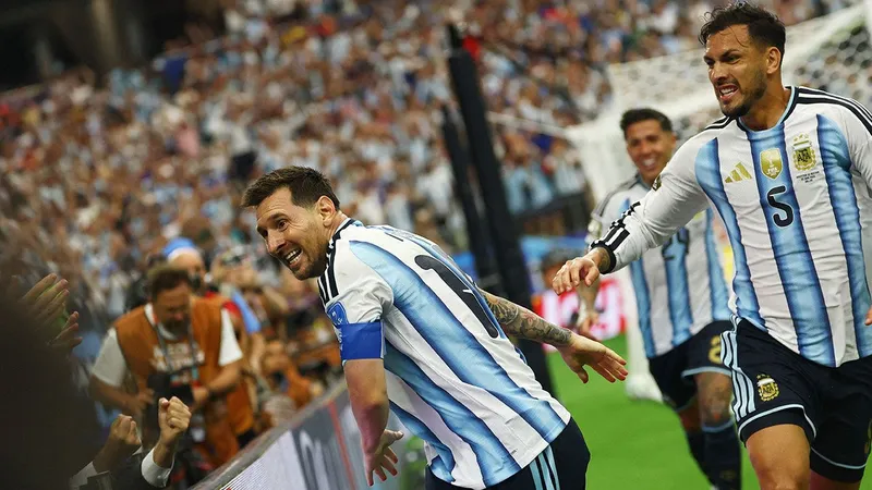 Sorpresa en la alineación de Argentina para la gran final