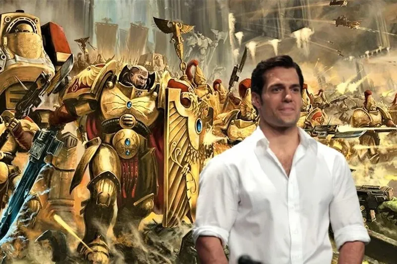 Henry Cavill recibió un set de miniaturas de Warhammer 40.000 durante el rodaje de Los Inmortales y el actor se alegró como un niño