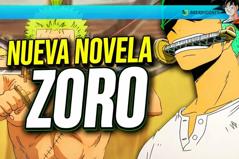 Buenas noticias para los fans de Zoro: One Piece lanzará una nueva novela con capítulos inéditos