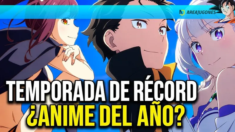 La temporada 4 de Re:Zero bate récords y abre el debate: ¿es el mejor anime de 2026?