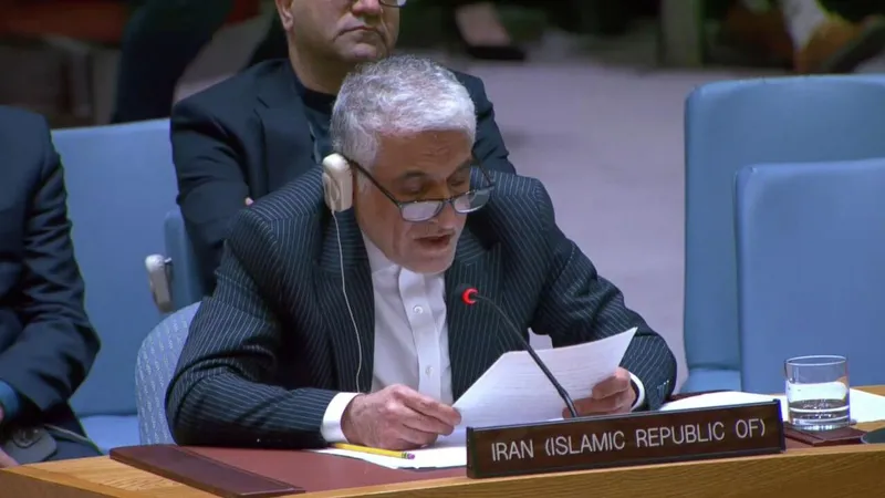 "EEUU es el agresor, no la víctima", denuncia Irán ante la ONU