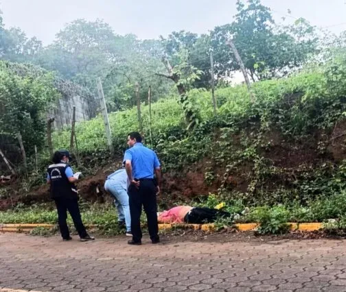 Policía investiga la muerte de un desconocido en Masaya