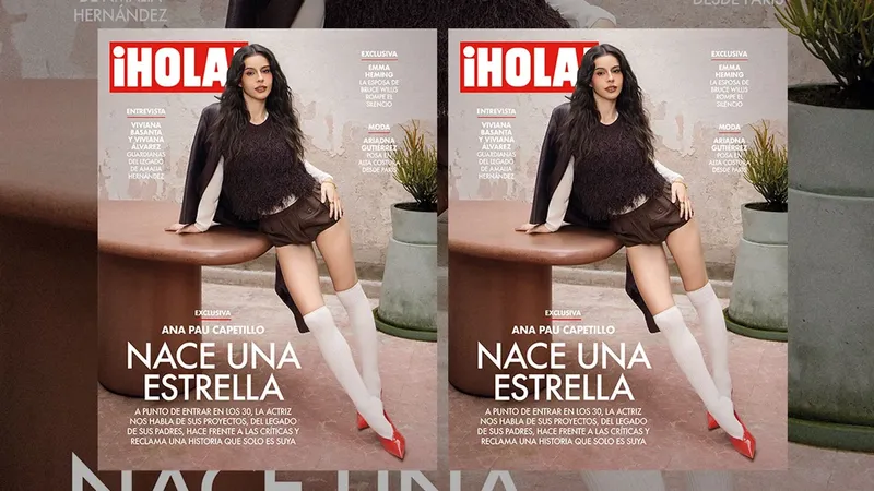 Ana Pau Capetillo en ¡HOLA!: reclama una historia que solo es suya