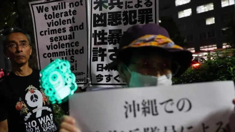 Japón acusa a marine de EEUU por asesinato de una mujer en Okinawa