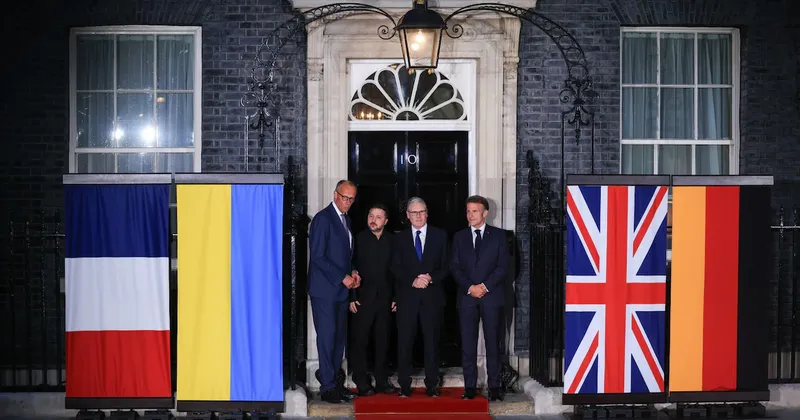 Líderes europeos presionarán a Trump en el G-7 para relanzar las conversaciones sobre Ucrania