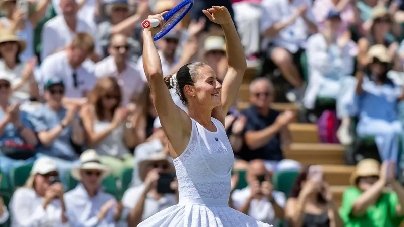 El vestido de la tenista Marta Kostyuk que está conquistando Wimbledon 2026