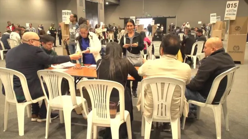 Colombia elige a su nuevo presidente entre De la Espriella y Cepeda