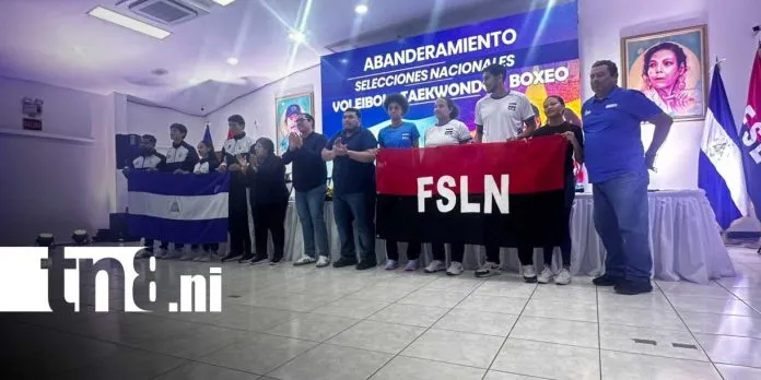 Abanderan a cinco selecciones nacionales para competencias internacionales