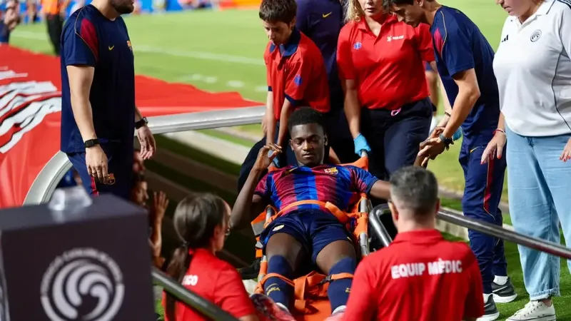 Alarma Jesse Bisiwu: ¡deja lesionado la final de la Copa Catalunya!