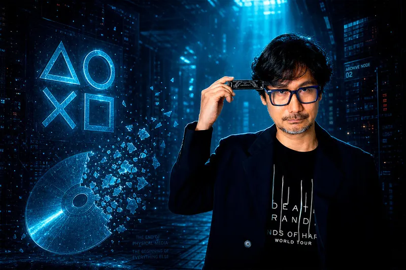 Hideo Kojima, padre de Metal Gear Solid, sobre el fin del formato físico en PlayStation: "Me parece muy triste"