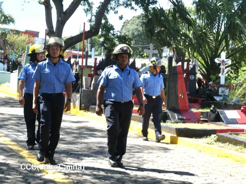Instituciones de gobierno inspeccionan cementerios de Managua
