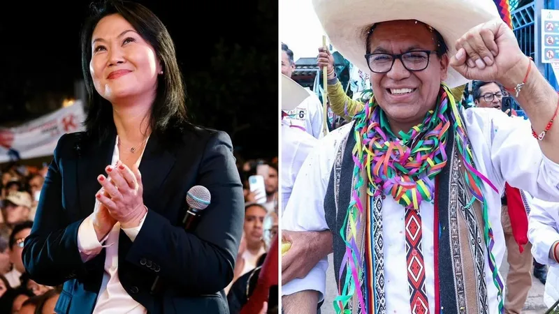 Perú define resultados de las presidenciales tras un mes de conteo y denuncias de fraude
