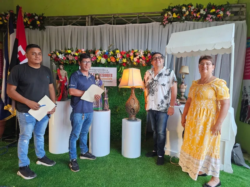 Seleccionan a ganadores de Arte Popular en Yeso Pintado en Diriamba
