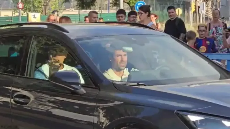 Rodri ya está en la Ciutat Esportiva para pasar la revisión médica