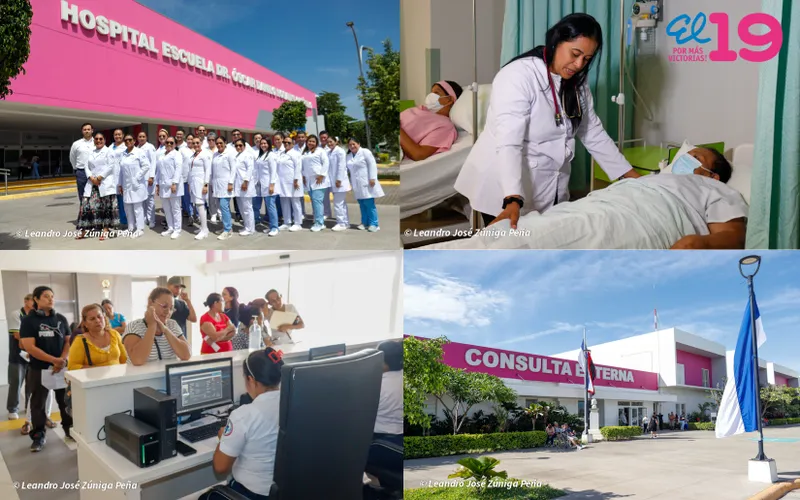 La Revolución transformó los servicios de salud en León y Chinandega con modernos hospitales