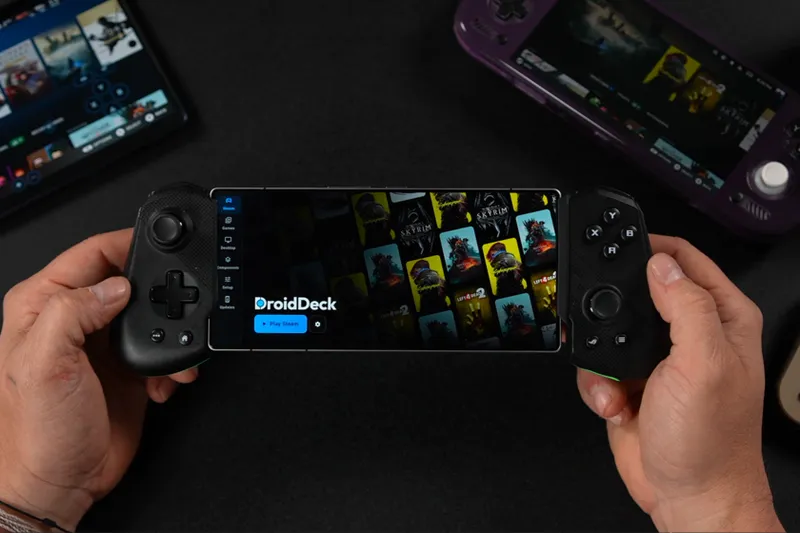 DroidDeck convierte tu móvil Android en una Steam Deck para jugar a juegos de PC en local y sin streaming: así funciona