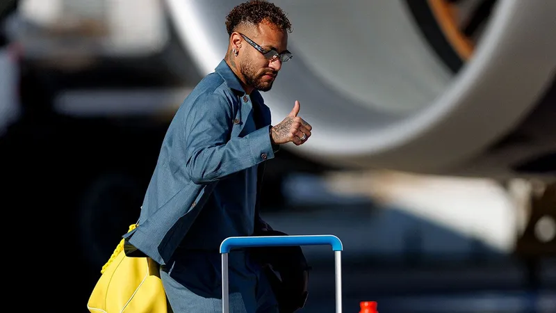 La pentacampeona Brasil, con todo y Neymar, ya llegó a tierras mundialistas