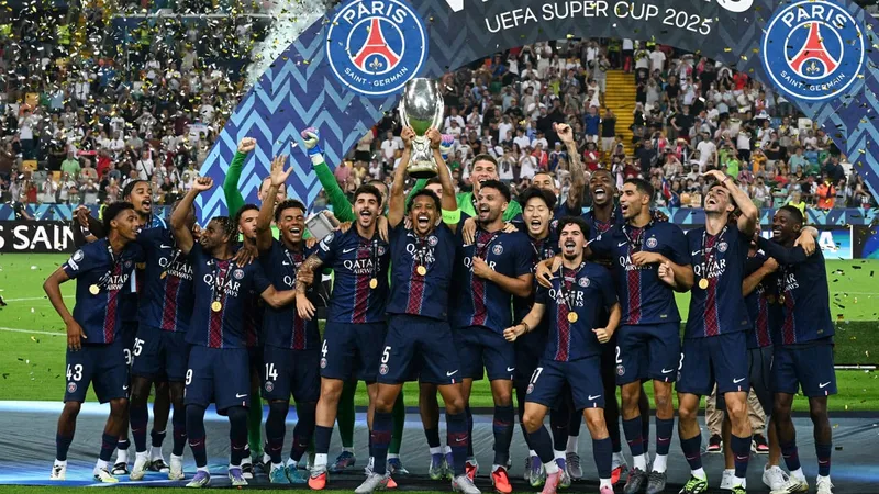 PSG busca un bicampeonato histórico en la Supercopa de Europa