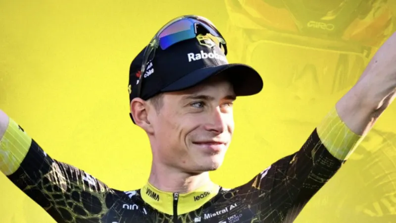 Vingegaard arrasa en la crono en Barcelona y es el primer líder del Tour