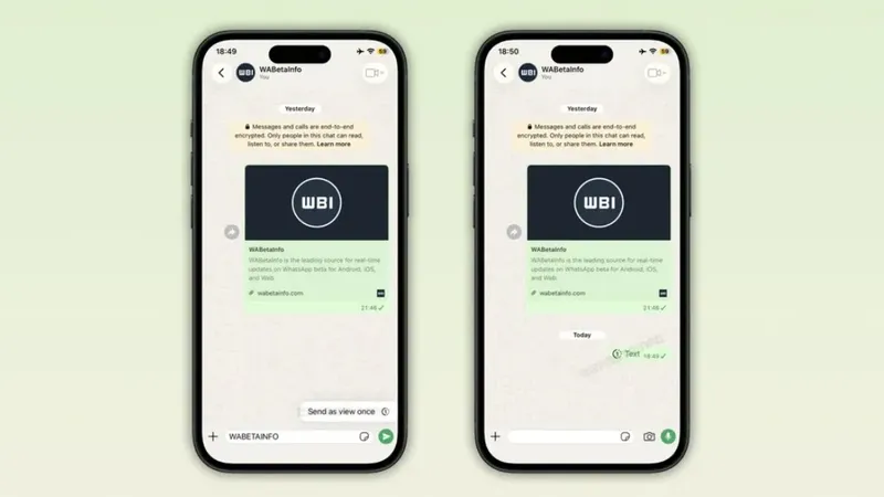 WhatsApp: cómo funcionarán los mensajes de “ver solo una vez”
