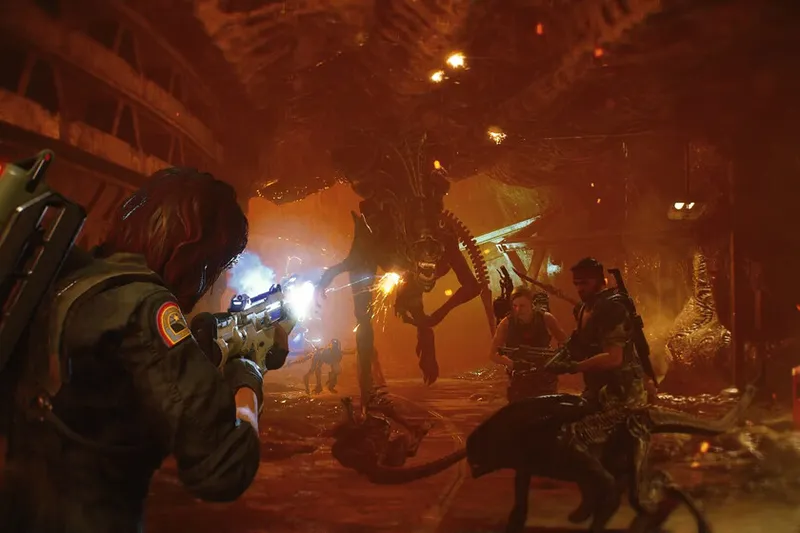 La faena de Aliens: Fireteam Elite en Nintendo Switch es solo un vistazo al oscuro futuro que nos aguarda