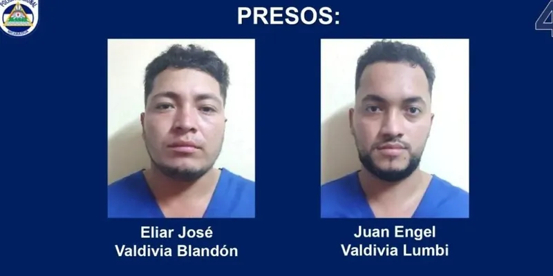 Detienen a dos hombres con más de 2 kilos de cocaína durante operativo en Matagalpa