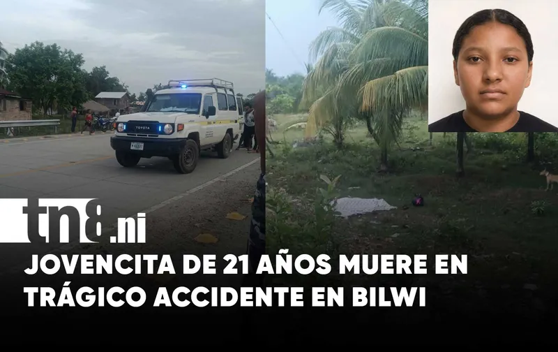 Trágico accidente en Betania – Bilwi, cobra la vida de una joven de 21...