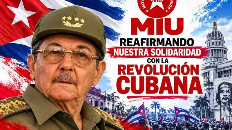 Movimiento dominicano MIU rechaza orden de EEUU contra Raúl Castro
