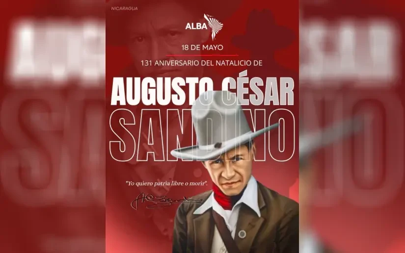 América Latina honra el legado soberano de Augusto C. Sandino