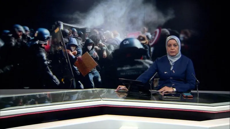 Francia afronta otra jornada de protestas con 70 000 agentes desplegados - Noticiero 13:30